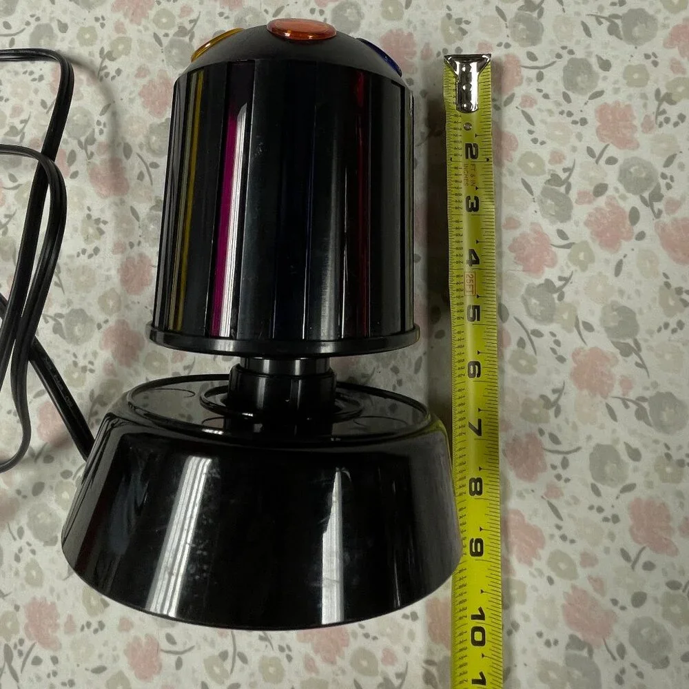 Spinning Party Light, 5' Cord with switch on it, replaceable bulb - FUN! - Picture 6 of 8